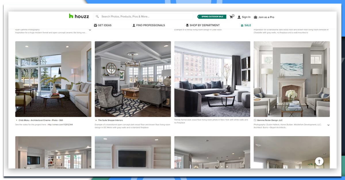 houzz-web-page