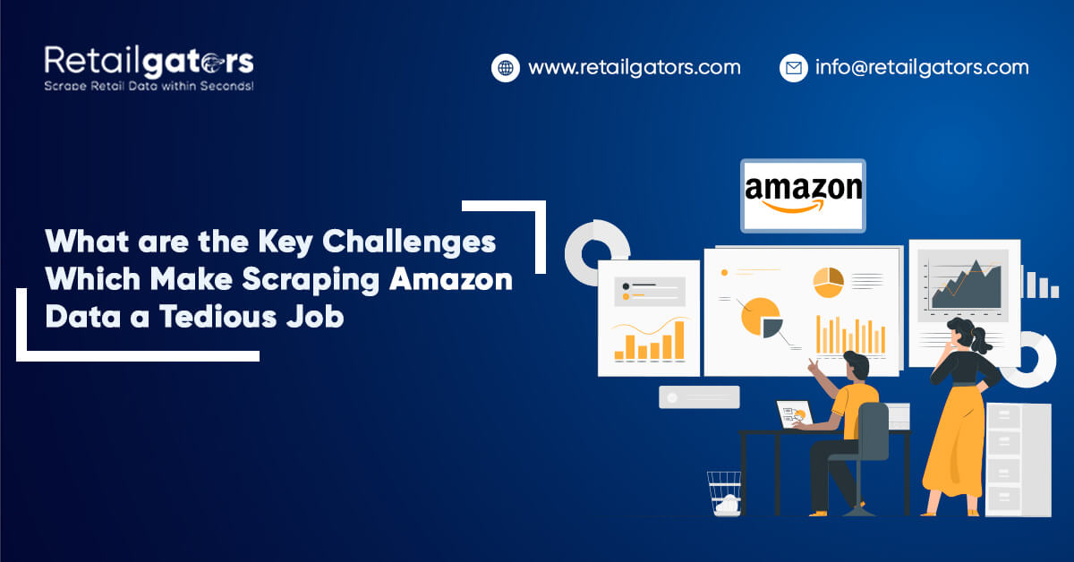 What are the Key Challenges Which Make Scraping Amazon Data a Tedious Job