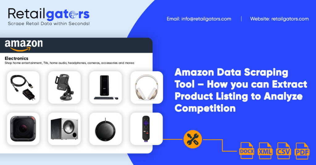 Amazon Scraping Tool – How to Extract Product listings