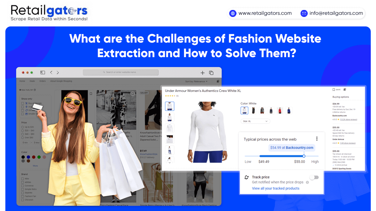 Fashion Website Extraction