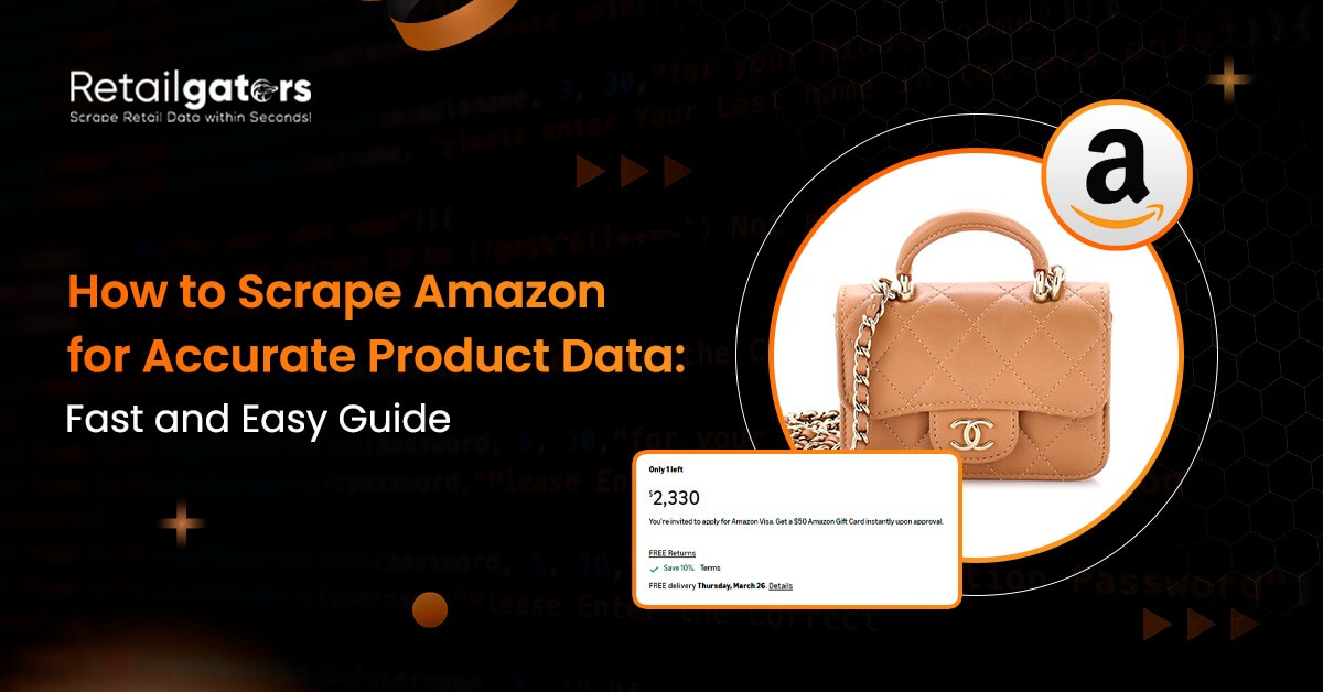 Amazon for Accurate Product Data