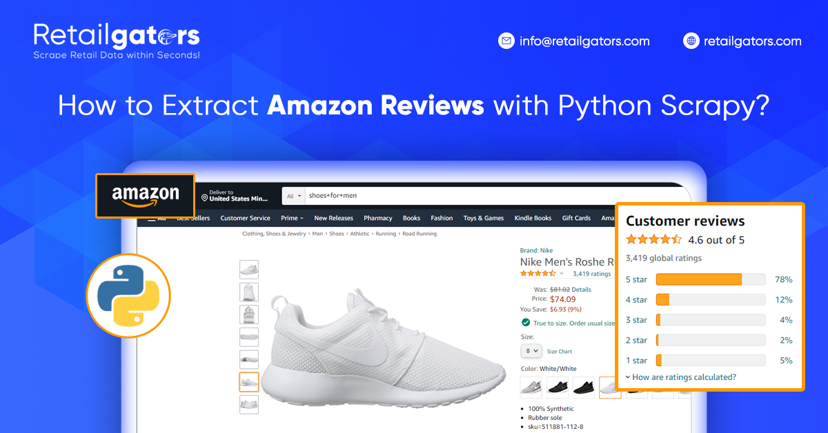 Extract Amazon Reviews