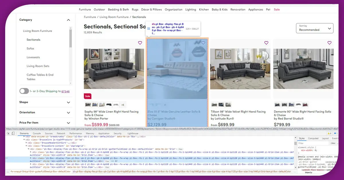 wayfair-code