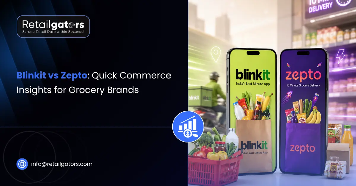 Blinkit vs Zepto Quick Commerce Insights for Grocery Brands