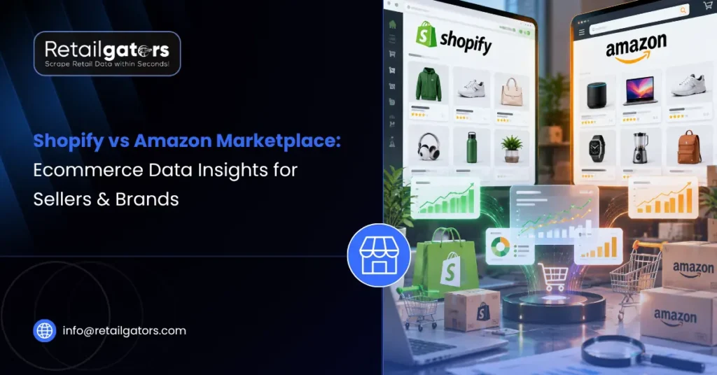 Shopify vs Amazon Marketplace Ecommerce Data Insights for Sellers & Brands