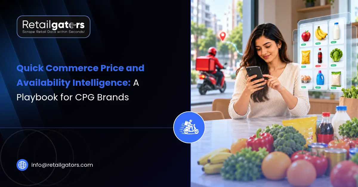 Quick Commerce Price and Availability Intelligence A Playbook for CPG Brands