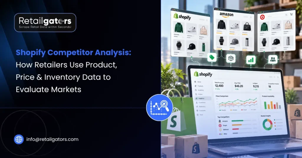 Shopify Competitor Analysis How Retailers Use Product, Price & Inventory Data to Evaluate Markets 1