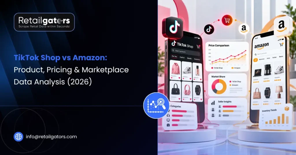 TikTok Shop vs Amazon Product, Pricing & Marketplace Data Analysis (2026)
